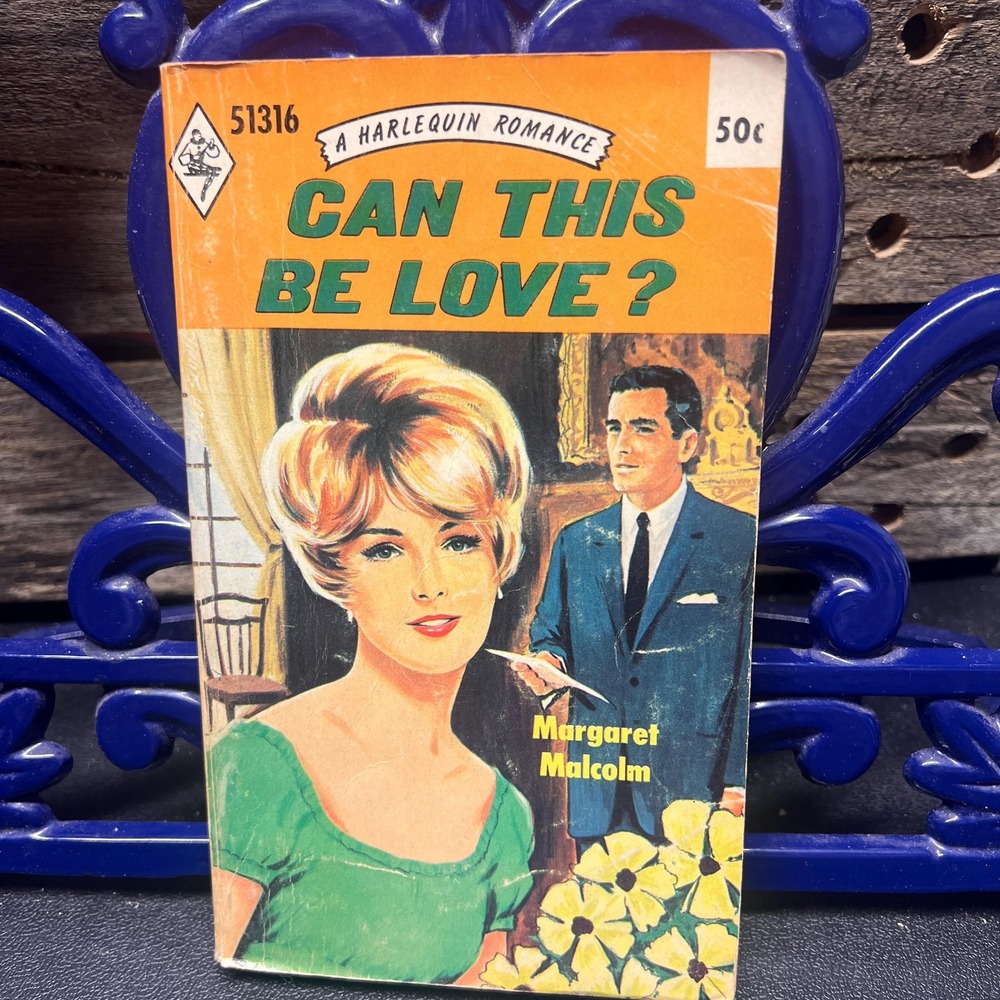 Can This Be Love? By Margaret Malcolm Vintage Harlequin Romance #1316 1969